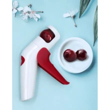 1pc Cherry/Olive/Pit Remover Tool, Household Cherry Pitter Seed Remover Kitchen Tool - Picture Color - View 1