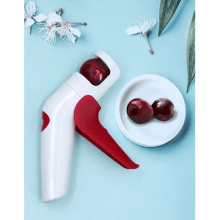 1pc Cherry/Olive/Pit Remover Tool, Household Cherry Pitter Seed Remover Kitchen Tool - Picture Color - View 1
