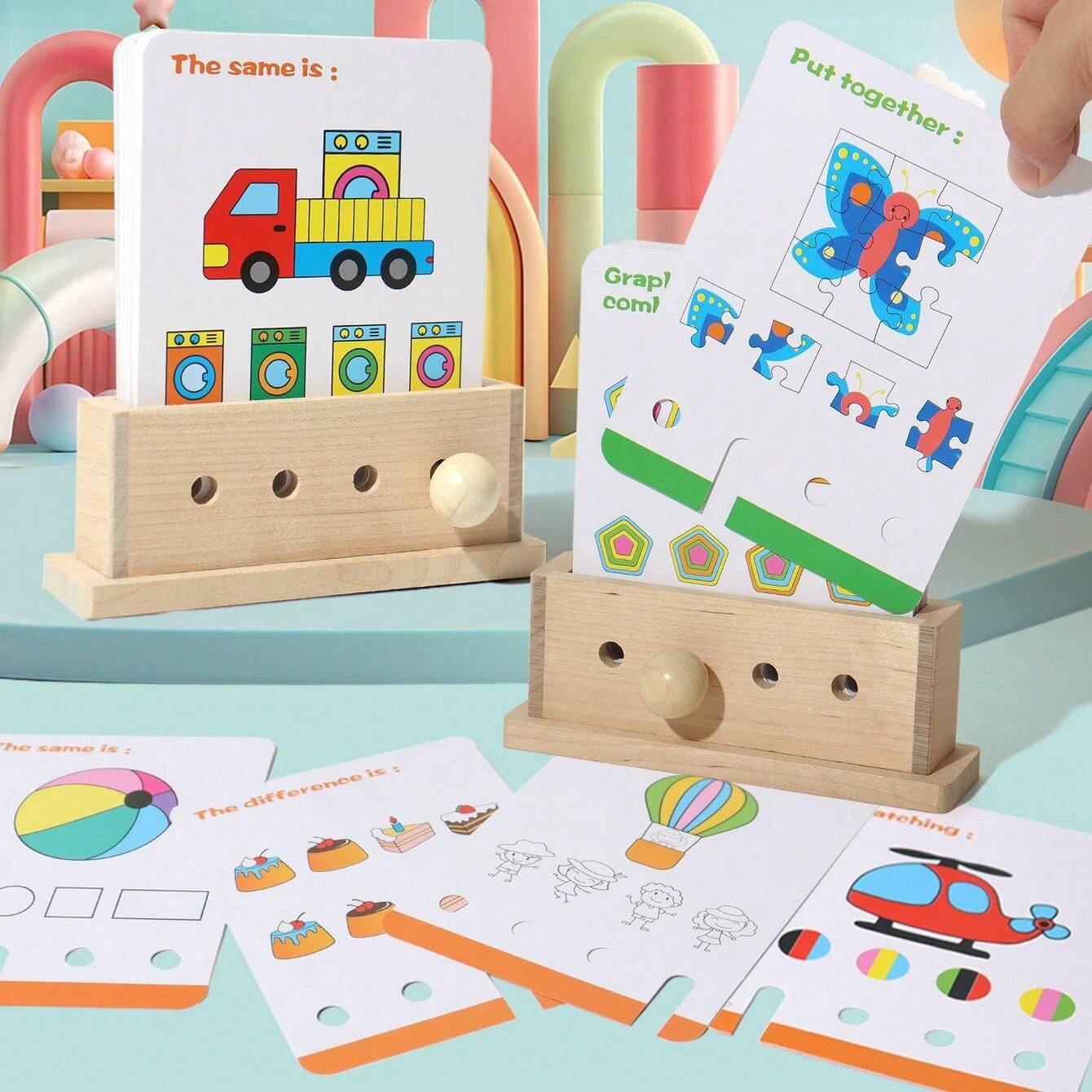 Cards Unlock Toys, Wisdom, Logical Thinking, Game Ability Training