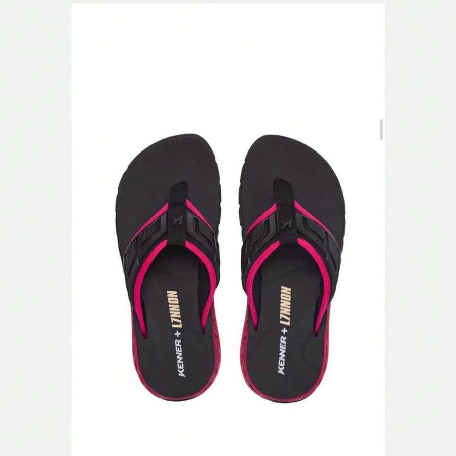 KENNER RAKKA FULL L7 MEN'S AND WOMEN'S FLIP FLOPS SANDAL LIGHT SOFT COMFORTABLE - Hồng - Xem 1