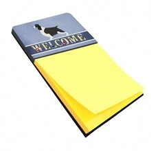 Caroline's Treasures English Springer Spaniel Welcome Sticky Note Holder Blue - Nhiều màu - Xem 1
