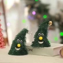 Rocking Tree Bell Electric Toy, Dancing & Music, Santa Holiday Gift Birthday - Green - View 3