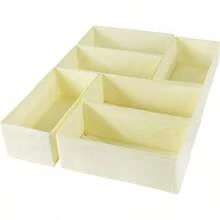 1/6 件装梳妆台收纳盒、衣服抽屉收纳盒、收纳盒和储物抽屉、梳妆台抽屉收纳盒、卧室衣服收纳盒、裤子、鞋子、牛仔裤、靴子、裙子、卧室、收纳盒、收纳、家居收纳、女式白色 T 恤、女式黑色裤子、女士冬装、连衣裙、女士冬装、优雅女装、女士白衬衫、长袖、女士白色连体裤、女士春季连衣裙、女士春季服装、春季、春季服装、极简主义、夏季上衣 - 彩色 - 查看 13