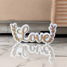 1入心形情書裝飾,既可作為裝飾品,也可用於掛飾,是節日和情人節的理想禮物 - 彩色 - 查看 11