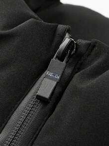 Gilet moderno alla moda da esterno, antivento e caldo, dal design minimalista, perfetta combinazione di stile e praticità, adatto per molteplici occasioni