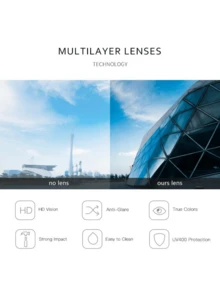 Kính thời trang họa tiết da báo cao cấp mới nhất, Unisex, phù hợp cho cuộc sống hàng ngày, du lịch, bãi biển, tiệc tùng và tụ tập Phụ kiện bãi biển cho phụ nữ Kính râm - Nhiều màu - Xem 5