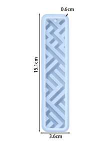 1 件树叶书签硅胶模具矩形书签环氧树脂铸造模具适用于 DIY 环氧树脂工艺品制作工具 - 矩形矽膠模具書籤 - 查看 13
