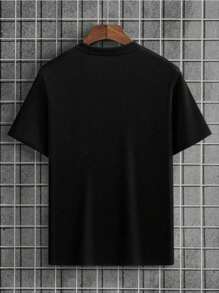 Unisex 100% Cotton  Star Streetwear T-Shirt Fast Shipping - màu đen - Xem 2