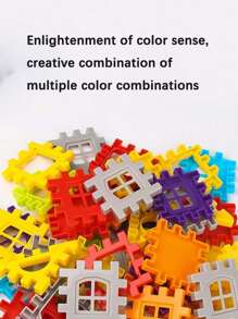 25/50/100pcs Digital Building Blocks Set For Kids 6-8: Creative Puzzle House Kit - Educational Stem Toy For Boys & Girls
