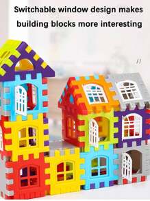 25/50/100pcs Digital Building Blocks Set For Kids 6-8: Creative Puzzle House Kit - Educational Stem Toy For Boys & Girls