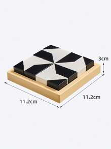 Cognitive Hiding Wooden Building Block Puzzle Toy, Develop Children's Spatial Thinking & Imagination, Parent-Child Interactive Tabletop Game, Brain Games Kids,Brain Teaser Adult,Kids Interactive Games,Puzzles For Adults,Puzzle>Kid,Games,Puzzle,Game