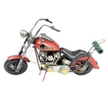 Verito Collectible Miniature Custom Motorcycle Year 1949 Red - 紅色 - 查看 2