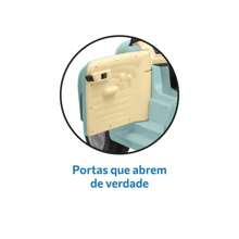 Bandeirante Chevy Children's Electric Car (Mint) 12V - Bande - Mint Green - View 2