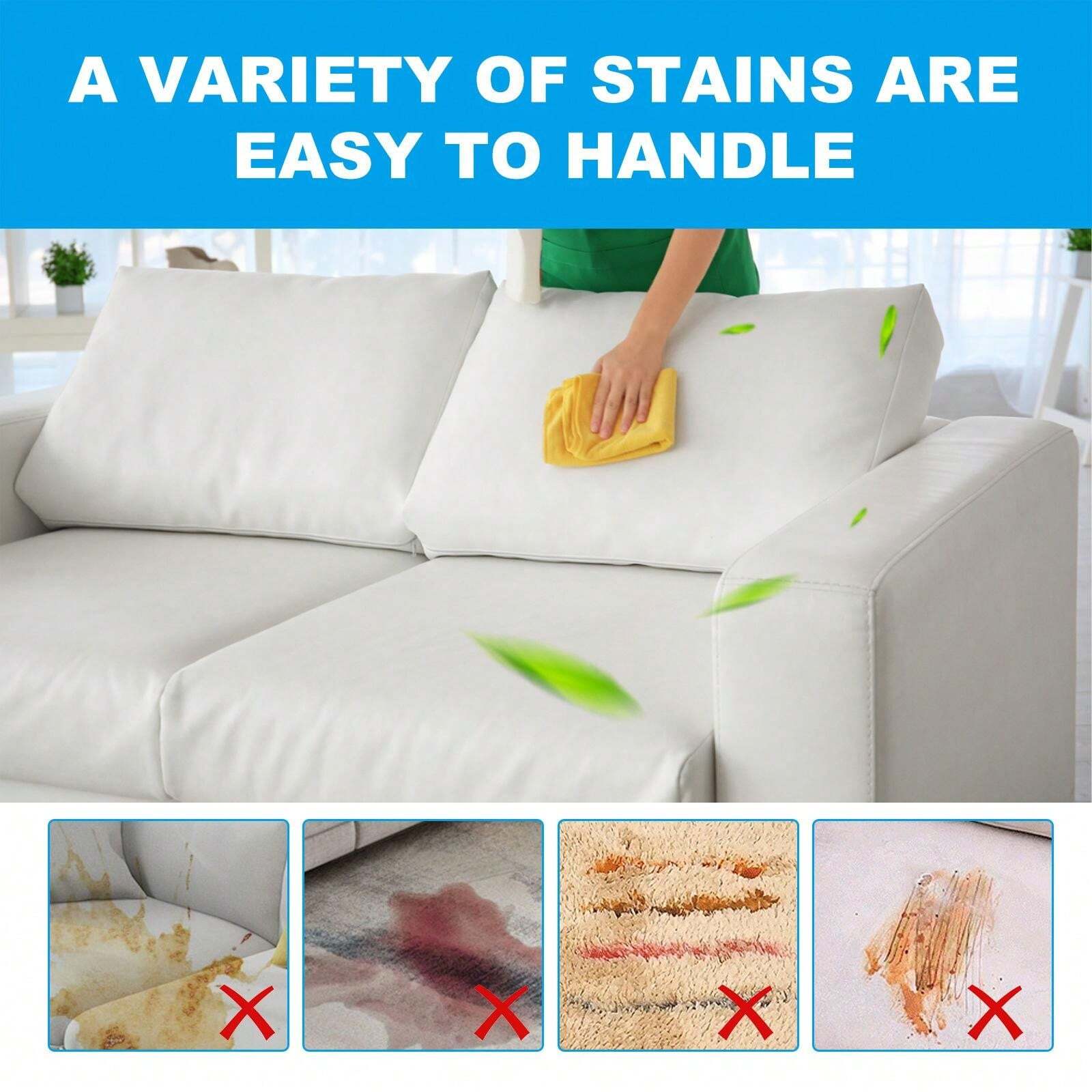 Fabric Furniture Dry Cleaning Agent Household Sofa Cleaner WaterFree