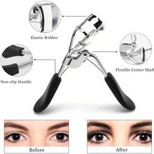 1 Dụng cụ uốn mi bằng thép không gỉ cao cấp, Dụng cụ trang điểm, Bền lâu cho mọi hình dạng mắt Nâng mi/Nối mi giả, Uốn mi tự nhiên nhanh chóng - Nhiều màu - Xem 7