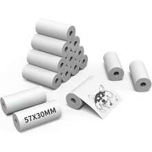Coreless Thermal Receipt Roll 57*30 Receipt Paper 57*30Mm Printer Paper Thermal Pos Printing - White - View 8