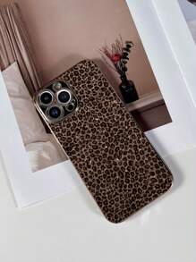 1 pièce Étui de téléphone antichoc avec motif léopard électrolytique en TPU de couleur unie, compatible avec Apple/étui de téléphone assorti/étui de téléphone intéressant/étui de téléphone Android/étui de téléphone/étui de téléphone/étui de téléphone OPPO, compatible avec Apple 16 Pro Max/ Galaxy A14/ Galaxy A54/ Galaxy A52/ Galaxy A31 4G/ Galaxy A23/Redmi Note 8 Pro/Redmi Note 11 Pro 4G/Redmi Note 12 4G/OPPO A54 - Multicolore - Voir 4