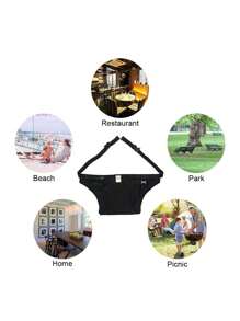 High Chair Safety Belt Portable Child Seat - 男生 - 查看 11