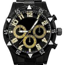 Waterproof Watch Original Metal Chain Bracelet 18k - Black - View 4