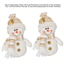 1 Peça Figura de Boneco de Neve de Natal - Decoração Doméstica Estilo Nórdico, Peça Central de Mesa para Feriados, Presente de Aniversário/Casamento/Aniversário/Festa, Ornamento de Mesa Criativo, Boneco de Pelúcia Papai Noel Boneco de Neve, Decoração de Natal, Presente de Natal, Decoração de Quarto, Suprimentos para Festa de Natal
