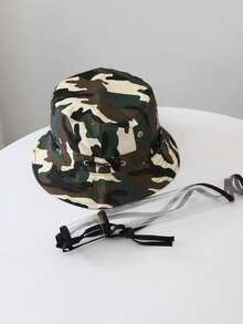 成人户外防喷溅渔夫帽户外隔离面罩厨房做饭炒菜烹饪防油烟面罩 - 彩色 - 查看 6