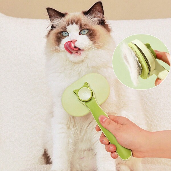 Cat Lover And Cat Mom Love Comb, Floating Hair Comb, Brush, Dog Lover And Dog Mom Love Hair Removal, Cat Lover And Cat Mom Love Grooming Tool, Specialized Cat/Dog Lover Gift And Dog/Cat Mom Love Pet Cat Lover And Cat Mom Love Supplies For Cleaning Long Hair