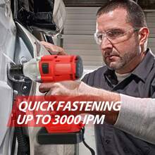Cordless Impact Wrench 1/2 Inch Brushless High Torque Wrenches 210 Ft-Lbs Right Angle Detent Anvil Impact Drive Set Kit 2 Battery 18V 2300RPM Chuck/Drill/Sockets/Tool Box/Fast Charger Tools