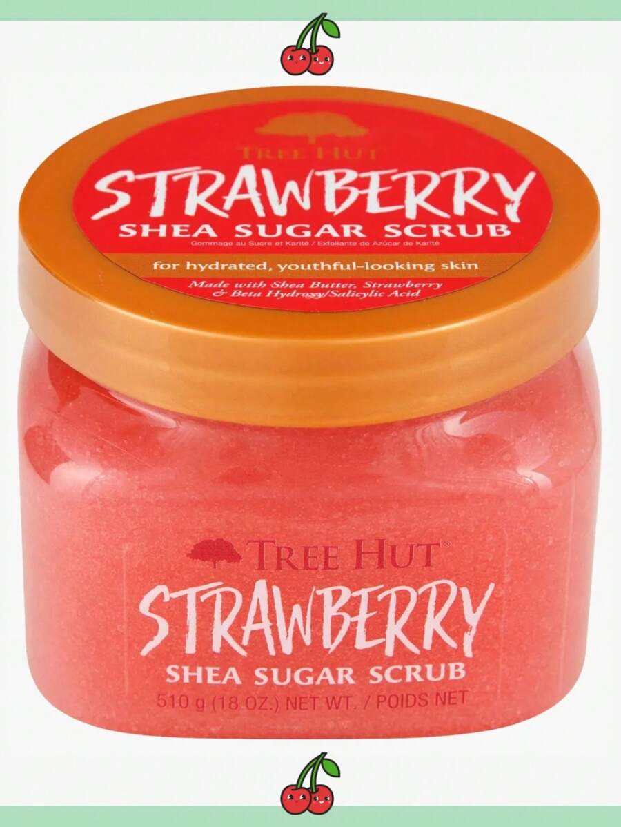 Tree Hut - Shea Sugar Scrub Body Scrub 510g - Rose Red - View 1