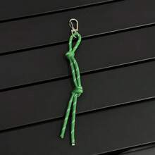 Phụ kiện thời trang đường phố, Mặt dây chuyền móc chìa khóa bằng dây thừng bện thủ công nhiều màu, Dây thừng thắt nút trang trí chức năng cho móc chìa khóa, Mặt dây chuyền túi xách, Dây đeo cổ tay, Mặt dây chuyền thắt lưng, Phụ kiện trang trí, Quà tặng hoàn hảo - Nhiều màu - Xem 16