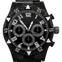 Waterproof Watch Original Metal Chain Bracelet 18k - Black - View 2