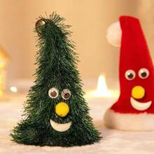 Rocking Tree Bell Electric Toy, Dancing & Music, Santa Holiday Gift Birthday - Green - View 5