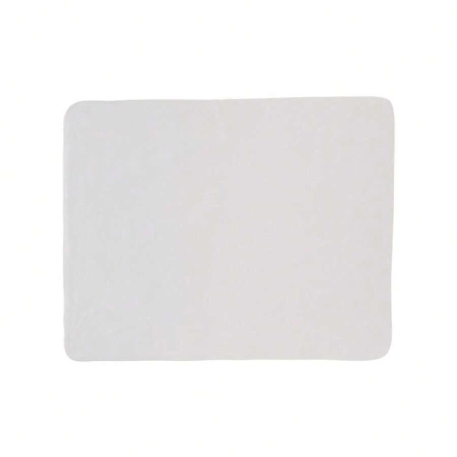 Sublimation Micro Mink Sherpa Plush Blanket (White) | SHEIN USA