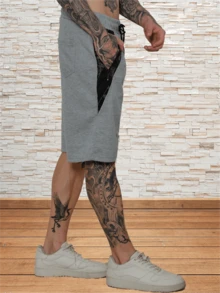 Men's Sweatpants / Zippered Pockets / Elastic Waist - 彩色 - 查看 3