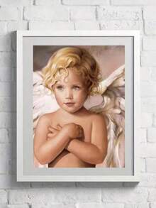 Bộ tranh kim cương Adorable Healing Angel Baby 5D DIY, Bộ tranh khảm kim cương tròn đầy đủ kèm dụng cụ, Quà tặng thủ công thêu kim cương cho người lớn mới bắt đầu, Trang trí tường nhà và trang trí phòng, Quà tặng sinh nhật - Nhiều màu - Xem 4