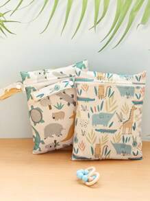 2 件防水手持收纳袋，干湿分离游泳袋，防沙防尘沙滩收纳袋，感恩节礼物婴儿洗礼家庭装饰礼品