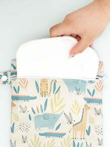 2 件防水手持收纳袋，干湿分离游泳袋，防沙防尘沙滩收纳袋，感恩节礼物婴儿洗礼家庭装饰礼品