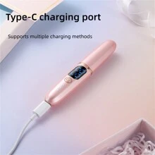 睫毛夹，电加热睫毛夹，自动睫毛夹，带温度调节，快速加热10秒，卷翘持久，附赠刷子，睫毛工具，送给女性的绝佳礼物 - 彩色 - 查看 7