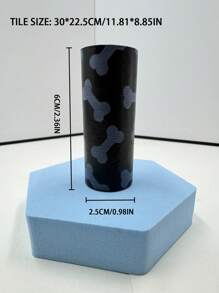 150/300pcs Black Color Dog Portable Poop Bags Easy To Clean Up (15 Bags/Roll) Thick, Durable, Odor Outdoor Waste Bags Of Dogs/Cats Pet