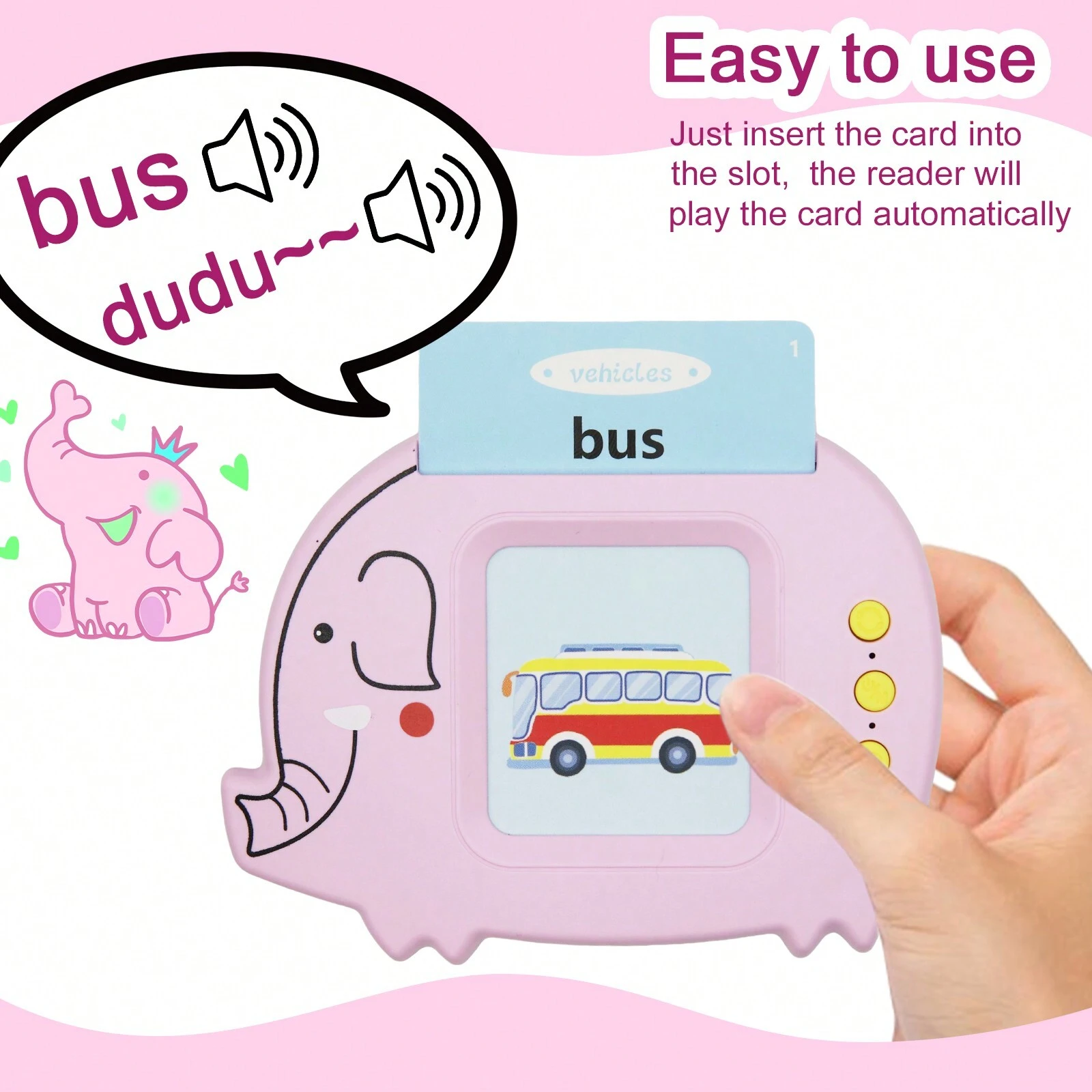 Talking Flash Cards For Toddlers 24 Years, 224 Sight Words Pocket