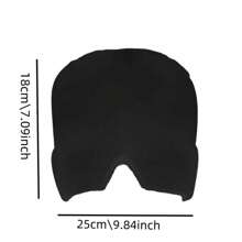 1 件装头痛缓解帽冷却 - 凝胶冰偏头痛帽弹性压力缓解面罩，适用于浮肿的眼睛、头痛、偏头痛、紧张、鼻窦冷敷工具头部包裹灵活持久 - 彩色 - 查看 6