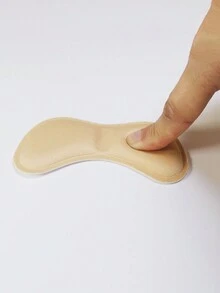 3 对鞋跟垫 - 蝴蝶图案，加厚隐形鞋跟垫，防止鞋跟滑落，高跟鞋配件，半码鞋垫 - 米色 - 查看 7