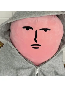 50 厘米粉红兔子 Myfriend 毛绒填充枕头、宿舍床软娃娃、沙发趣味装饰垫、生日和圣诞礼物