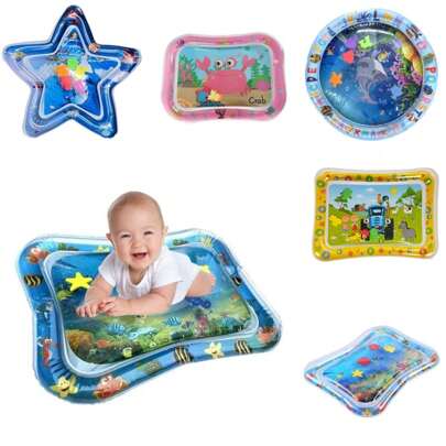 Tapete De Água Inflável Atividades Almofada Infantil Bebê