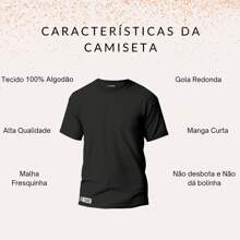Camiseta Frase EU JÁ AMANHECI CANSADO Camisa Personalizada Manga Curta 100% Algodão