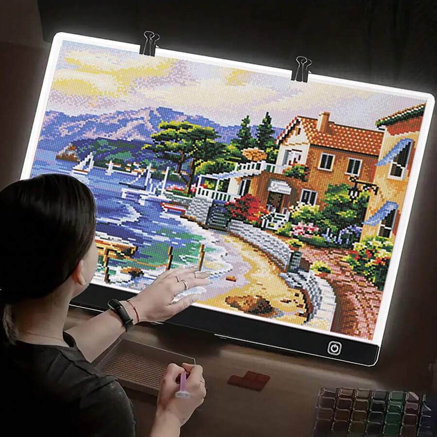 1pc High Brightness A2 Size Smart Dimming LED Lightpad, Fashion