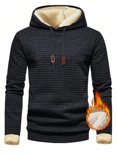 男士重磅美式休闲品牌卫衣，春秋季，男士抓绒长袖外套，2026 新款