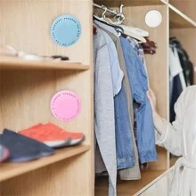 قطعة واحدة من معطر الهواء العطري الصلب، تشمل علبة تغليف إضافية، أقراص العطر لاستخدام المنزل والسيارة والحمام والغرفة والخزانة والحمام - ذو رائحة ورقية