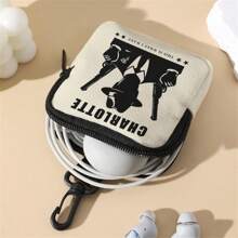 1 Túi đựng tai nghe dạng ví tùy chỉnh, Thiết kế độc đáo (Ảnh, Phong cảnh, Minh họa, Tên) Ví có khóa kéo, Túi, Ví, Túi đựng đồ lặt vặt, Thời trang du lịch hiện đại, Quà tặng sinh nhật, Kỷ niệm ngày lễ tình nhân, Ngày lễ tình nhân, Túi quà tặng cho phụ nữ, Quà tặng cho giáo viên Cửa hàng Quay lại trường - Nhiều màu - Xem 4