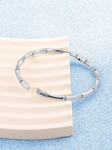 1 件不锈钢竹制嘻哈手镯，适合日常佩戴，很棒的礼物 - 手鐲 - 查看 7