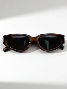 1 Pair Ladies Cat Eye Y2K Retro High-End Fashion Street Style Beach Fashion Glasses Beach Accessories For Women Glasses Shades Basics Fall Winter Women Outfits Clothes Business Casual Gifts - 彩色 - 查看 9